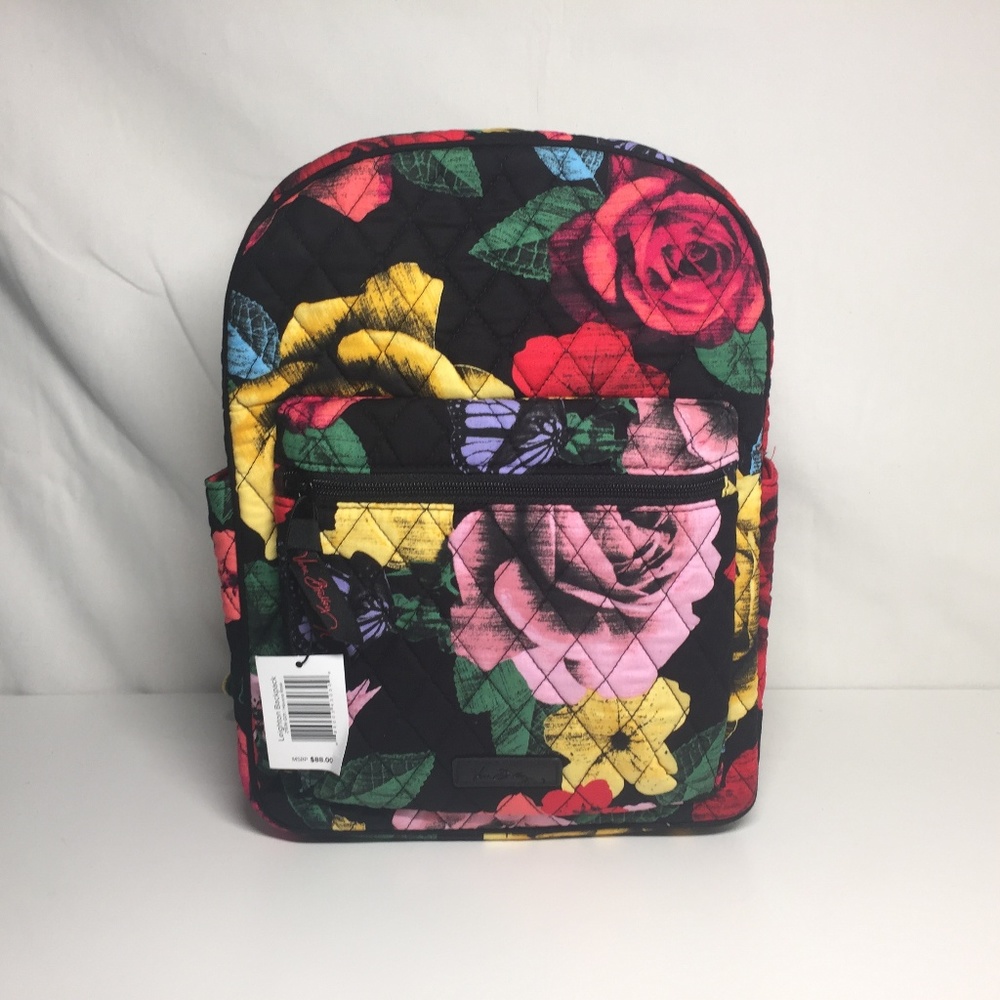 Vera Bradley Havana Rose Leighton Backpack NWT